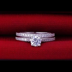 Wedding Rings 925 Sterling Silver Size 7